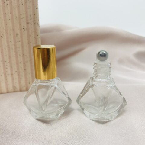 8ML, LUXE THICK GLASS PERFUME ROLLER BOTTLE – POLLY 02