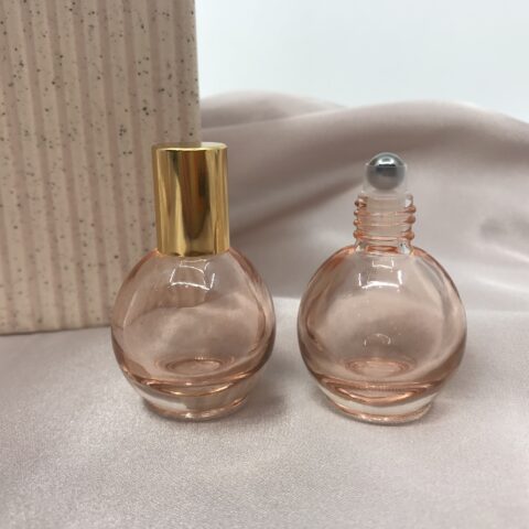 10ml Round Perfume Roller Bottle - Poppy