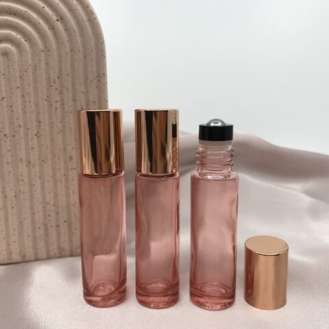 10ml Translucent Pink and Rose Gold