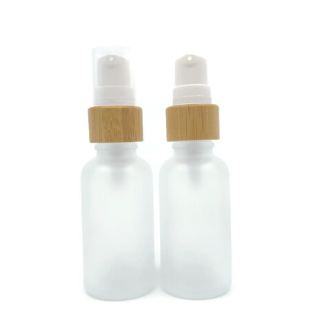 30ml/50ml Frosted Pump Bamboo