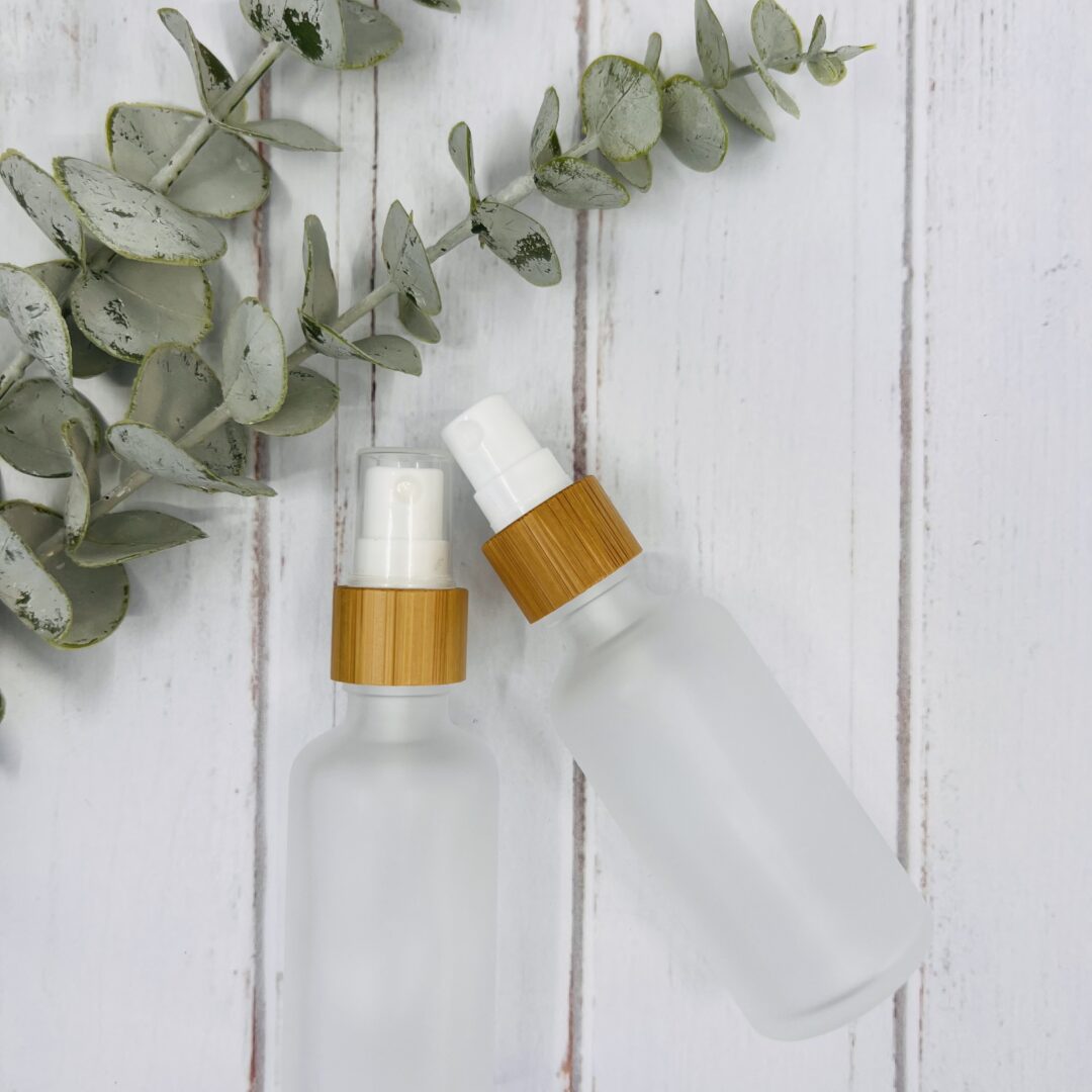 50ml Frosted and Bamboo Spray Bottle