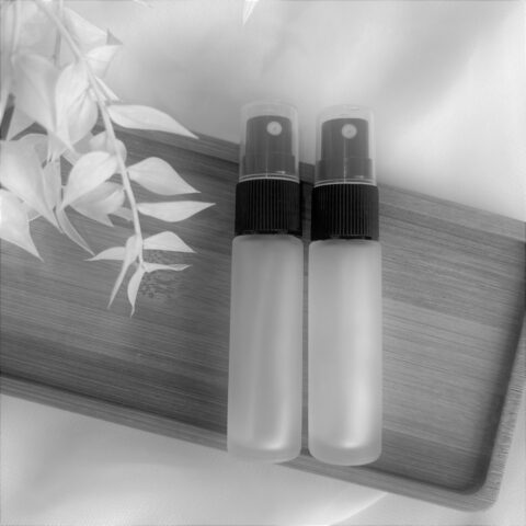 10ml Frosted Clear Spray Bottle